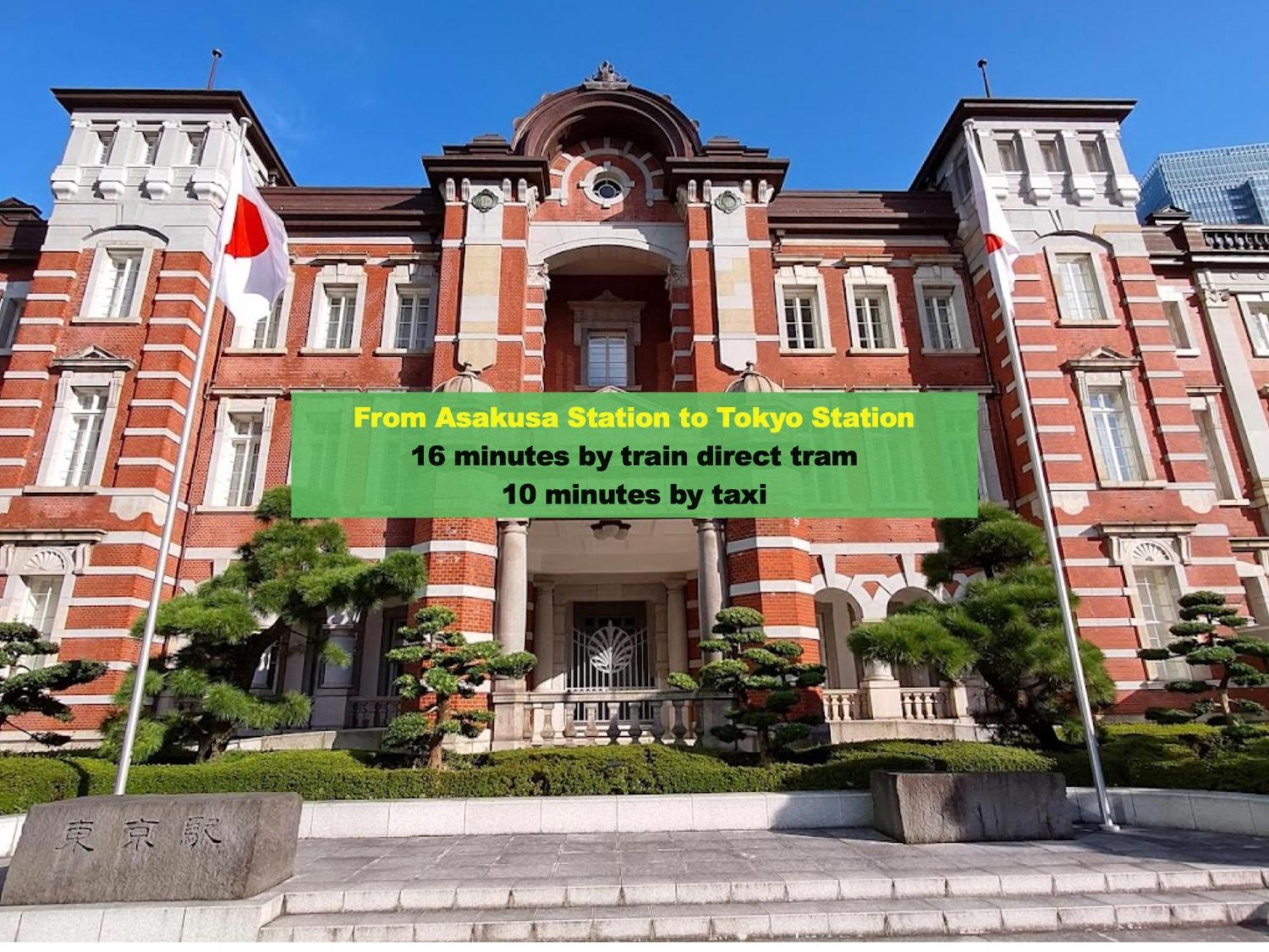Apartmán 浅草寺3分 浅草駅6分 寝室+リビング2-4人 スカイツリービュー 駅近 成田空港&羽田空港直通 Prefektura Tokio Exteriér fotografie
